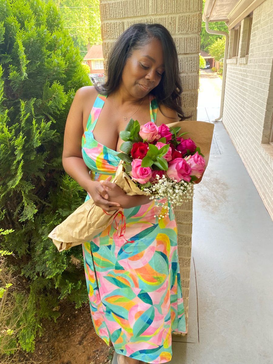 My Style: Mina Midi Dress - Talking With Tami