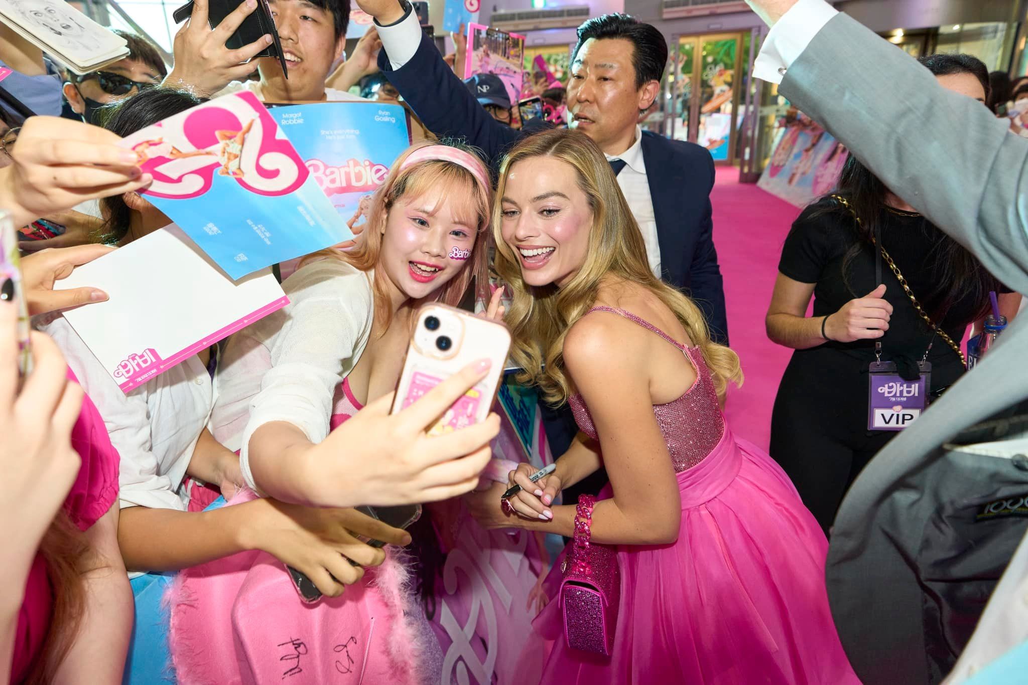 Red Carpet Rundown: Barbie Cast In Seoul