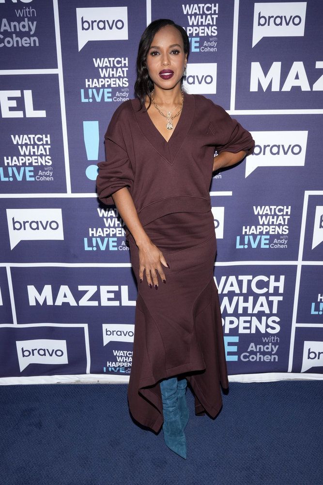 Kerry Washington Reveals Her Celebrity Crush On ‘Watch What Happens Live’