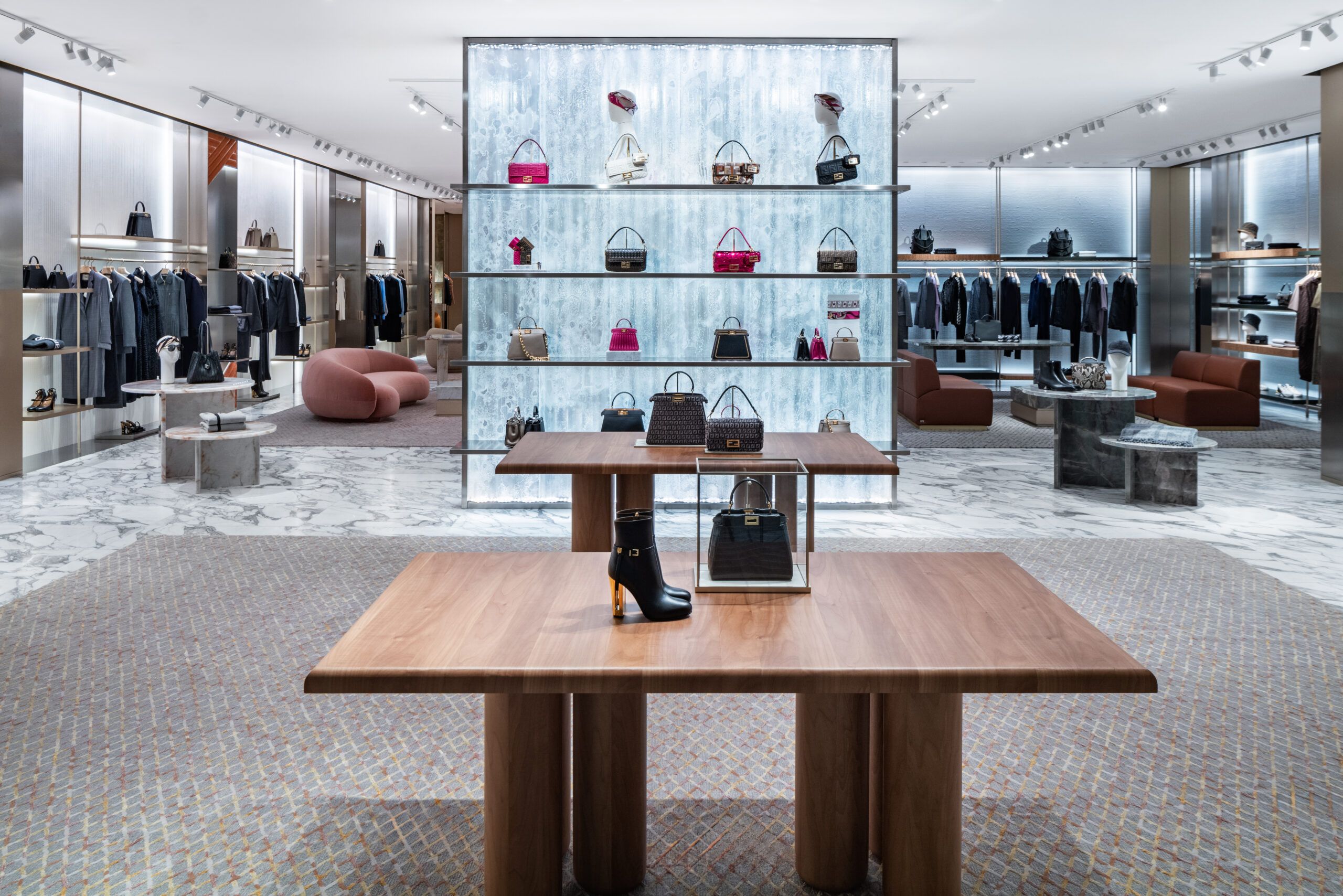 FENDI Opens New Boutique At Phipps Plaza Mall In Atlanta - Talking