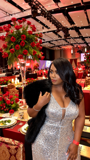 My Style: AW Calypso Silver Sequins Gown