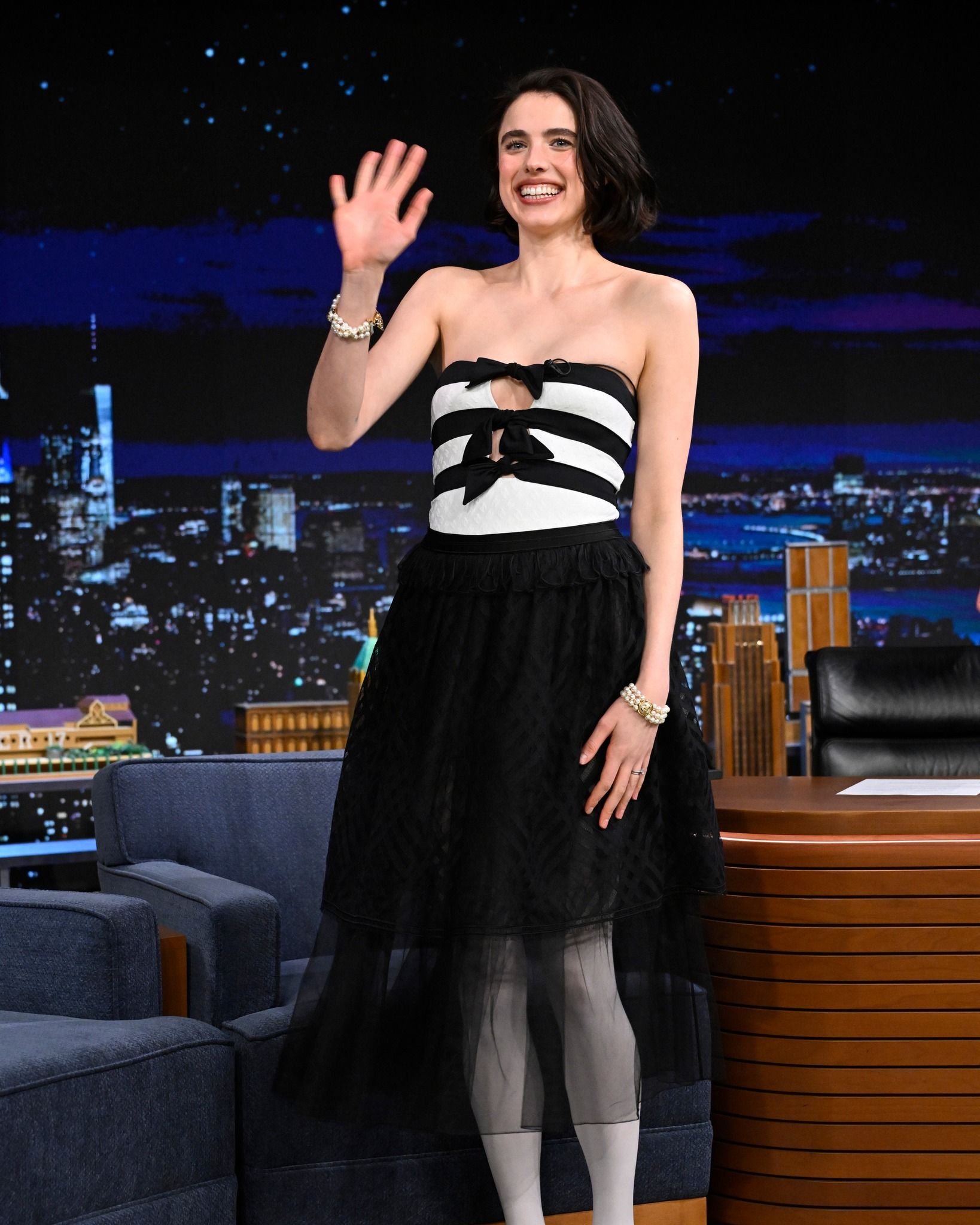 Margaret Qualley Shares Details On Her & Jack Antonoff’s Wedding On Jimmy Fallon
