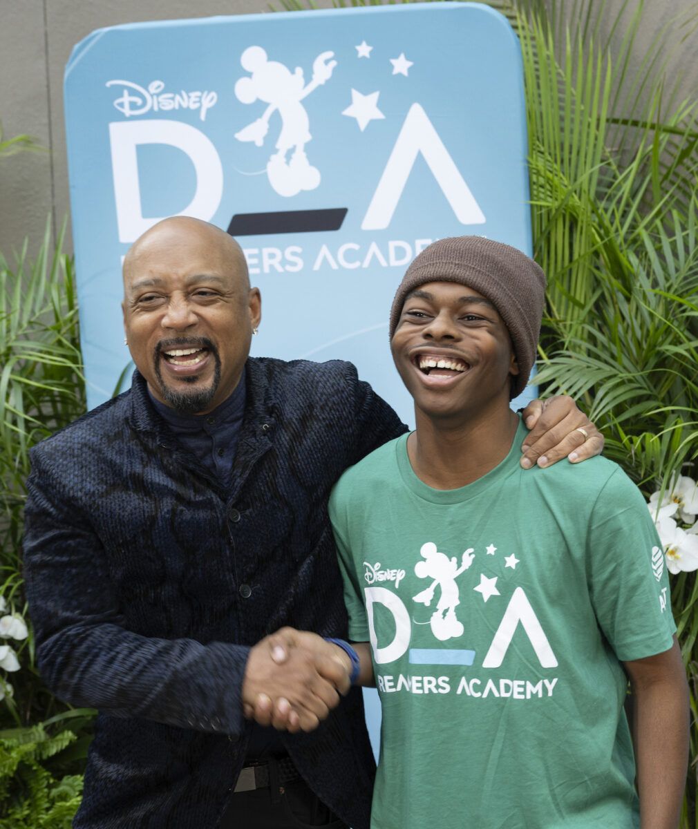 Daymond John Suprise Moment With Disney Dreamer TeLario Watkins II Daymond John Suprise Moment With Disney Dreamer TeLario Watkins II