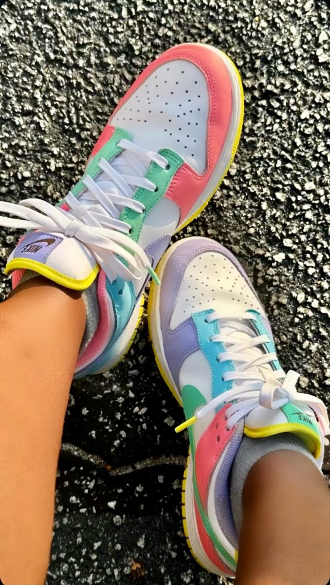 How To Style Nike Multi-Colored Dunks - Talking With Tami