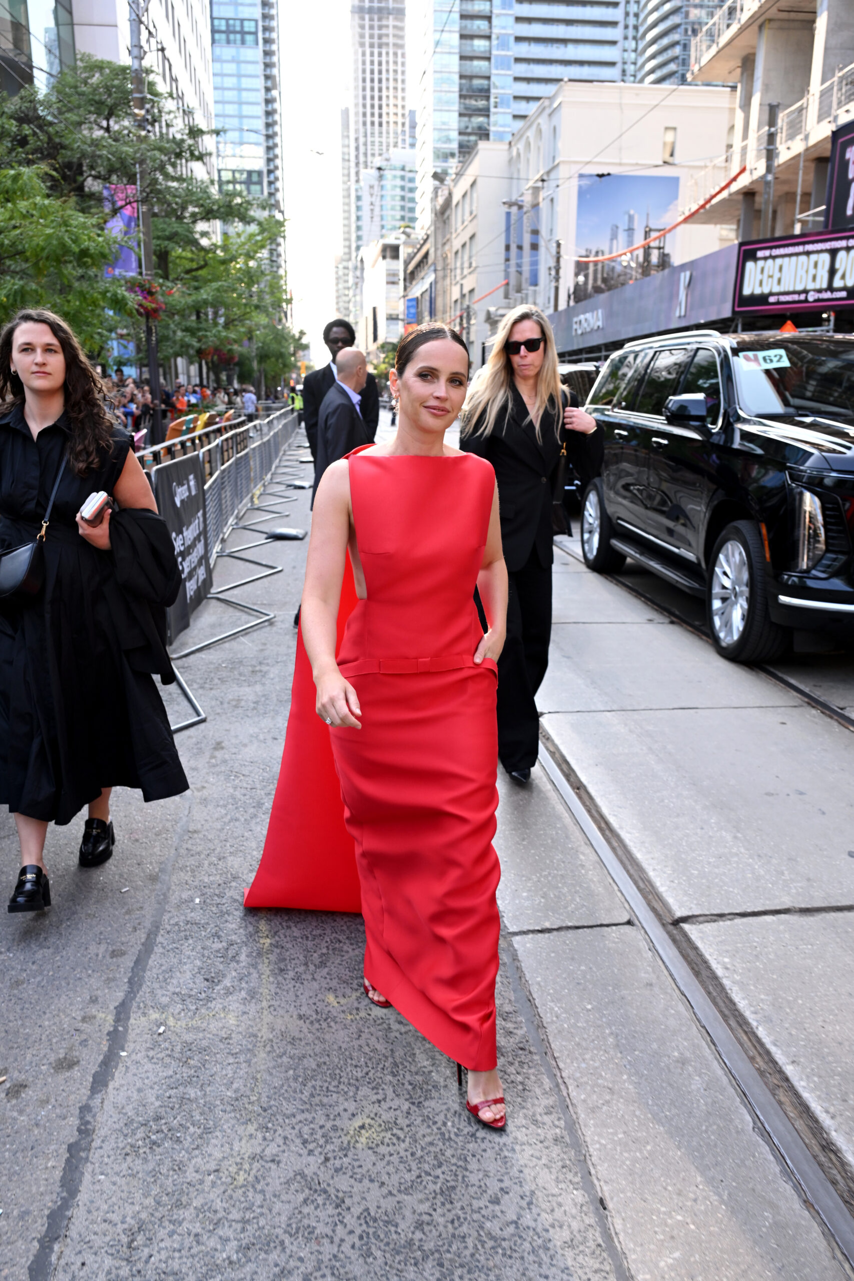 felicity red dress Modest Church Dress