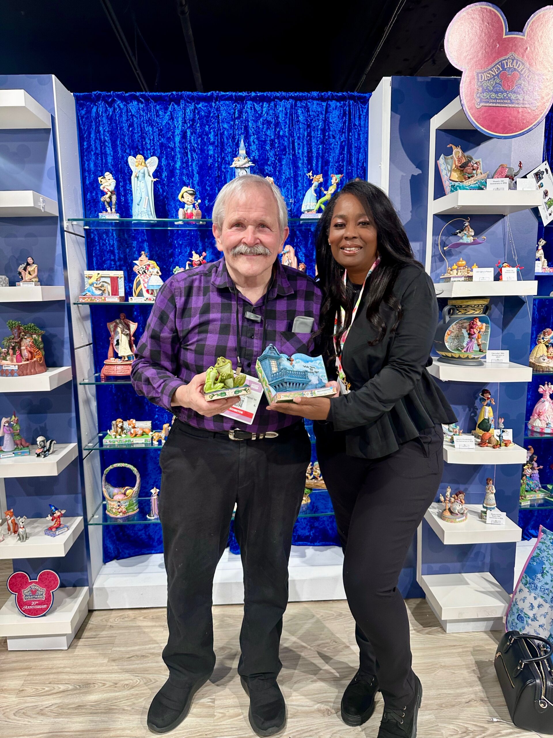 A Fan Girl Fairytale: Meeting Jim Shore and the Magic of Princess Tiana