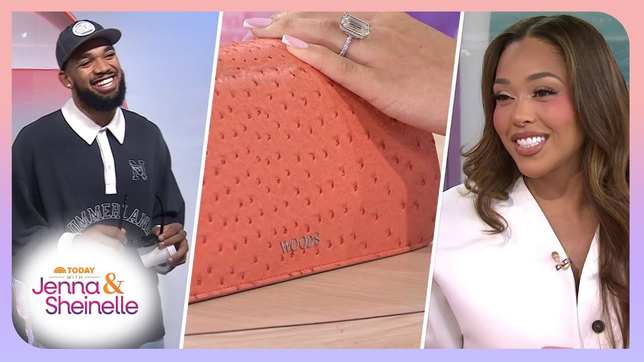 Jordyn Woods Talks Lucky Knicks Bag, Karl-Anthony Towns
