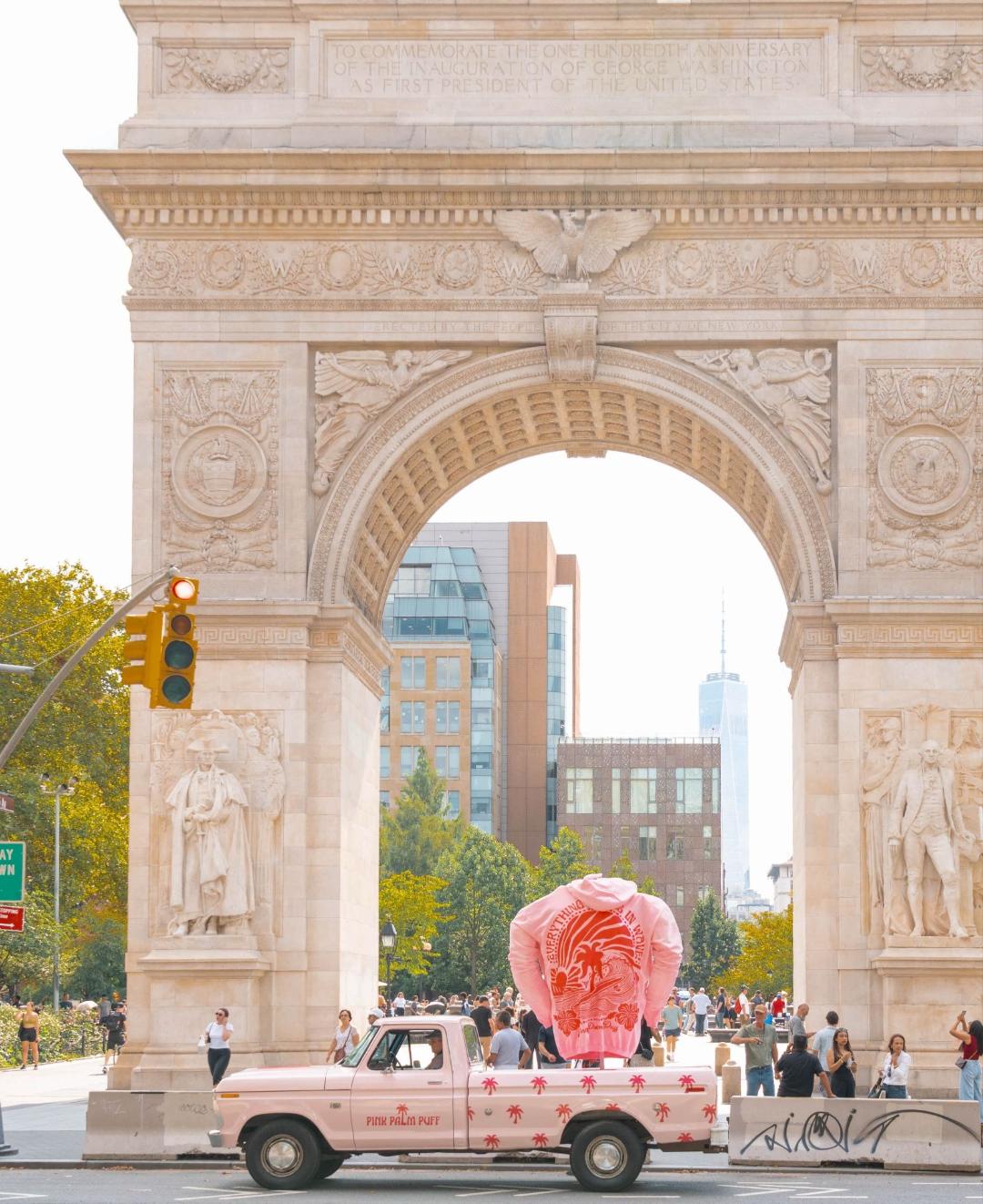 ​Pink Palm Puff Takes Over NYC